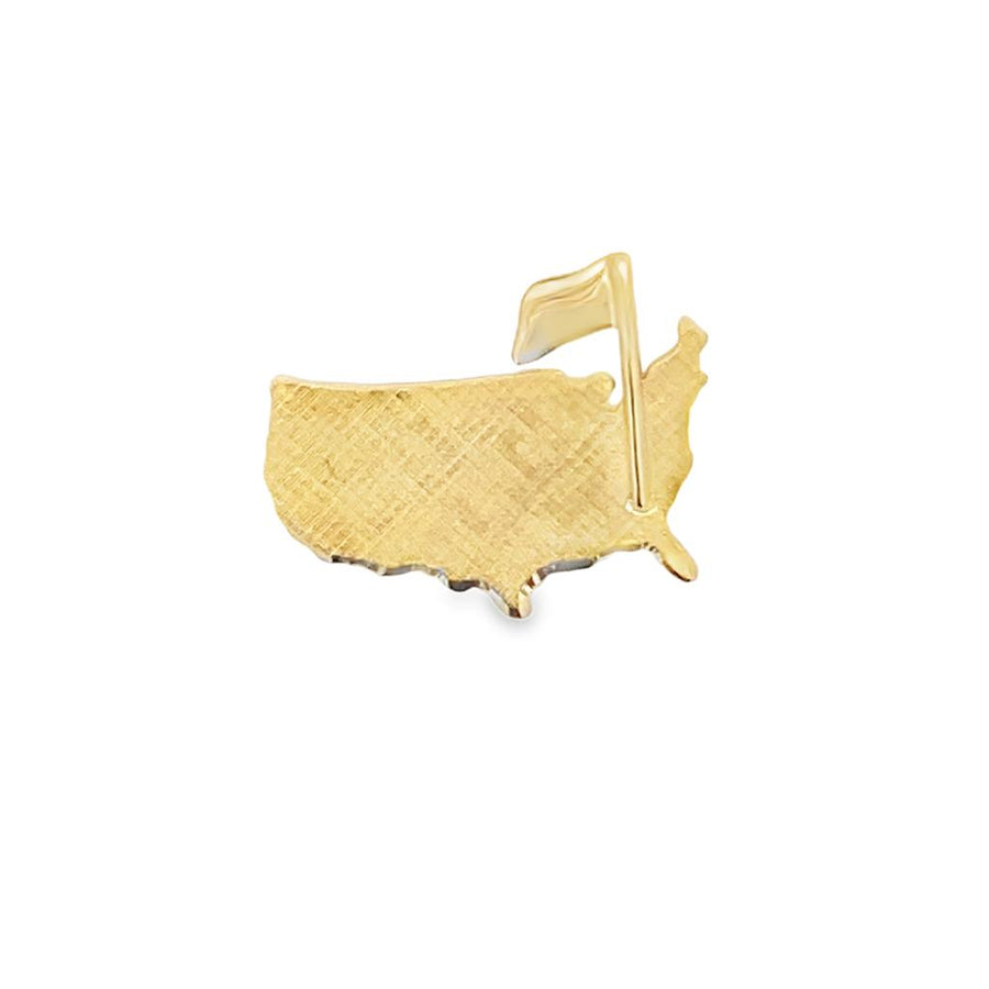 Yellow 14 Karat Augusta Georgia Master's Pin