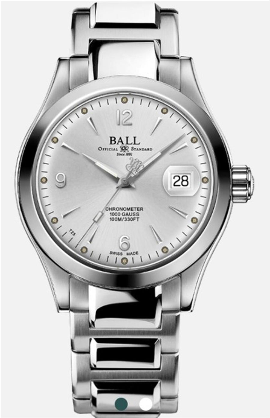 Engineer III Ohio Chronometer 40mm with a 904L Stainless Steel Bracele