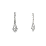 Art Deco Diamond Earrings