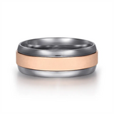 Gold Wedding Bands  -  Men'