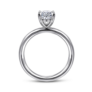 Gabriel & Co. Lark - Oval Solitaire Engagement Ring Mounting