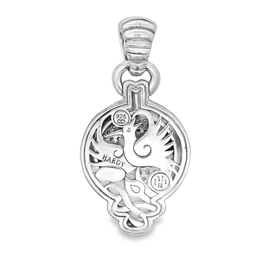 John Hardy Bedeg Pave Diamond Pendant