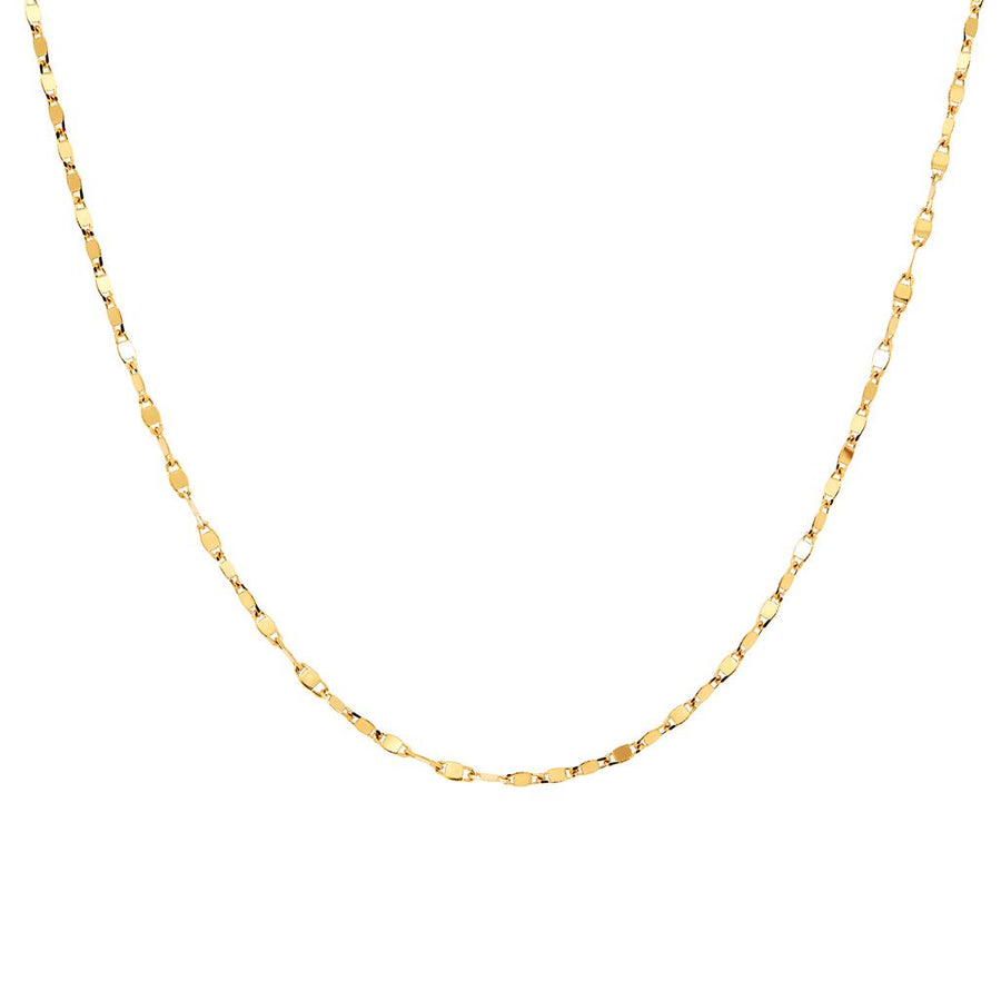 Yellow 14 Karat Solid Valentino Chain 
Length 18 
1.67MM Width
Gram