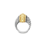 Estate David Yurman Two Tone Cable Ring