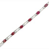 Estate Ruby and Diamond Bracelet