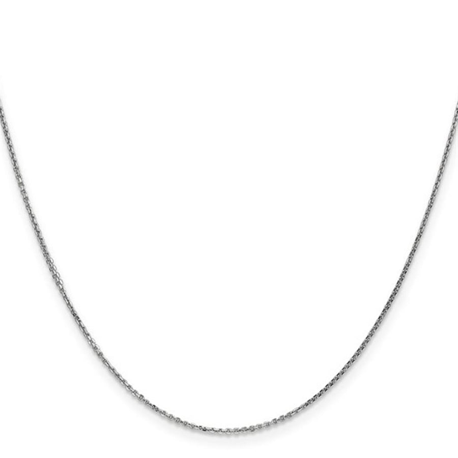 14ky 0.90mm 18" Cable Chain w/ Spring Clasp