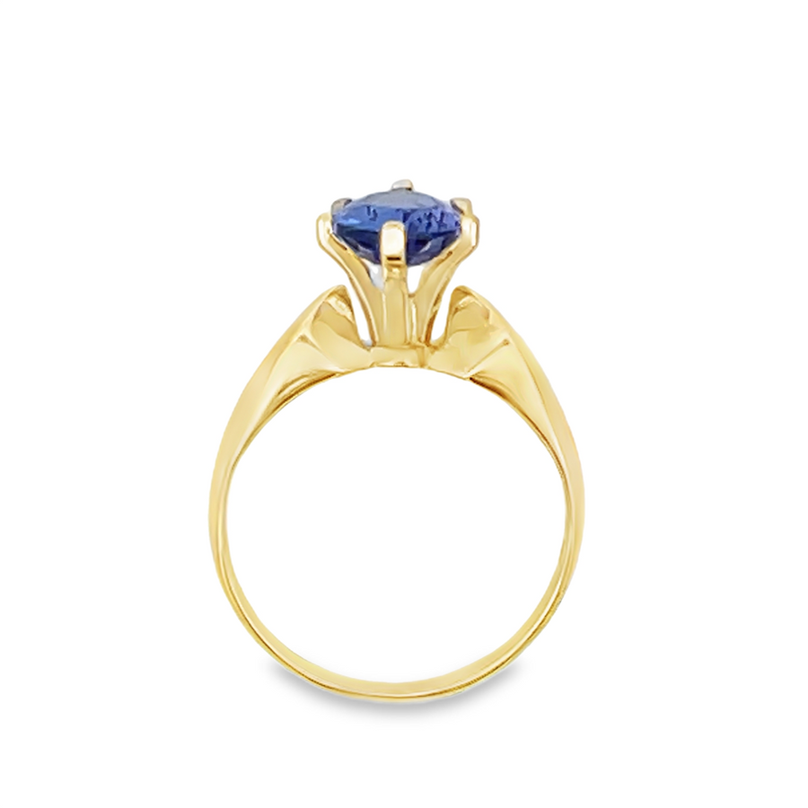 Estate Pear Shape Tanzanite Ring