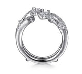 Yellow 14 Karat Branches Ring Wrap/Guard Size 6.5 Mfg Gabriel & Co 40