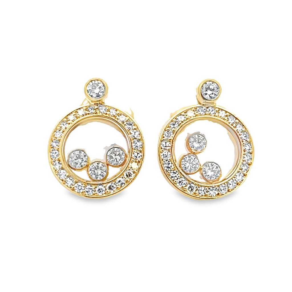 Chopard Happy Diamond Icon Earrings