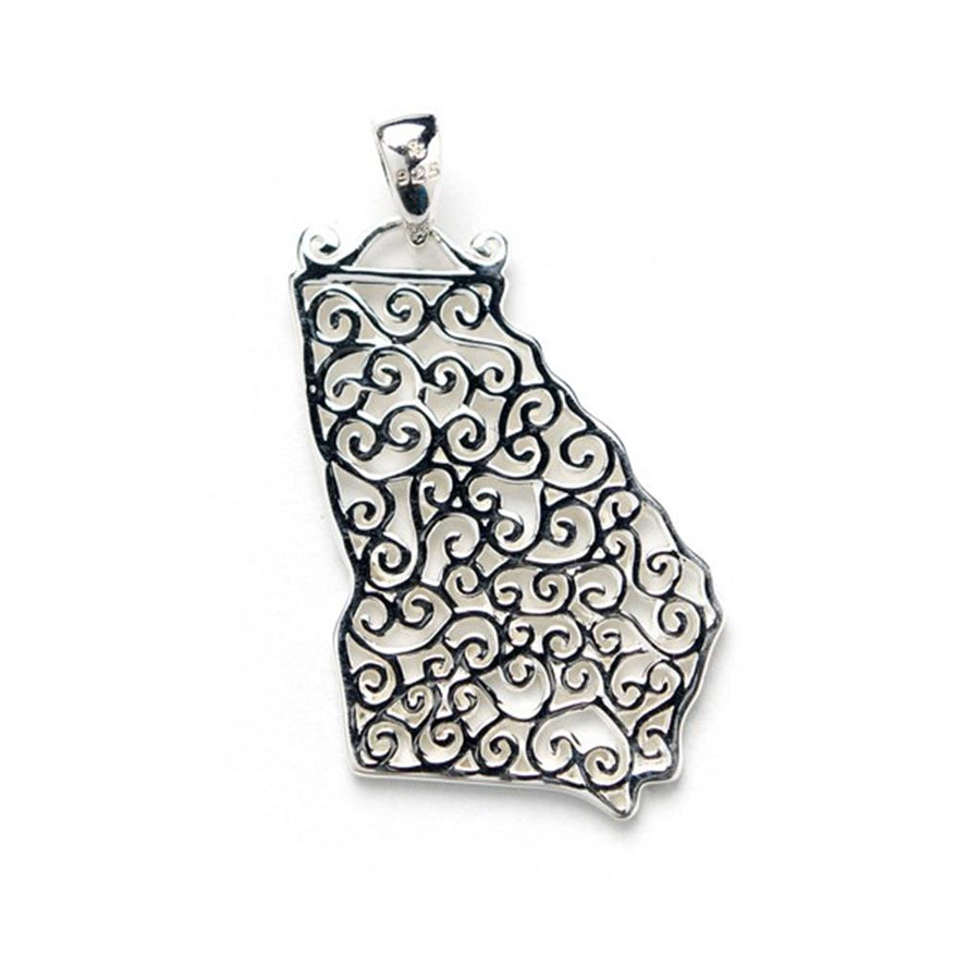 Southern Gates Georgia State Pendant