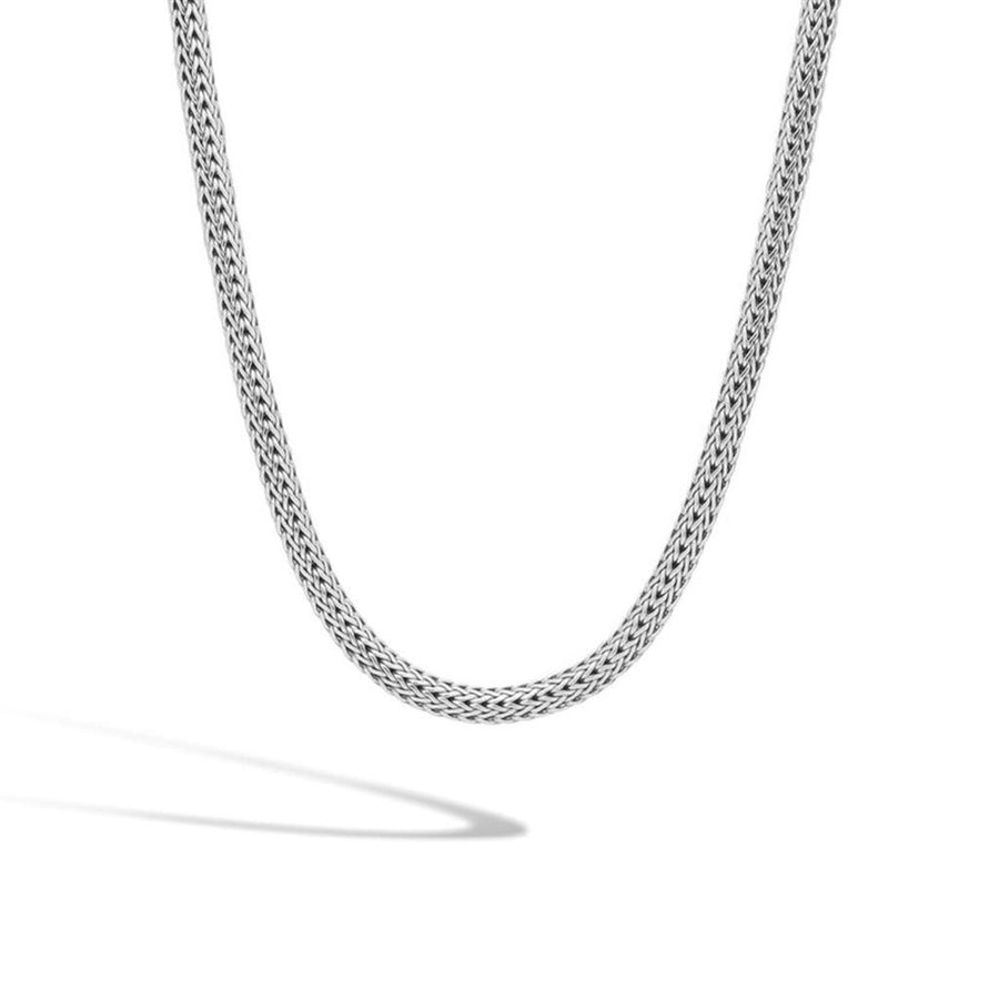 John Hardy Silver Classic Chain Women's Woven Necklace