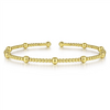 Gabriel & Co. Fashion 14K Yellow Gold Bujukan Split Bangle