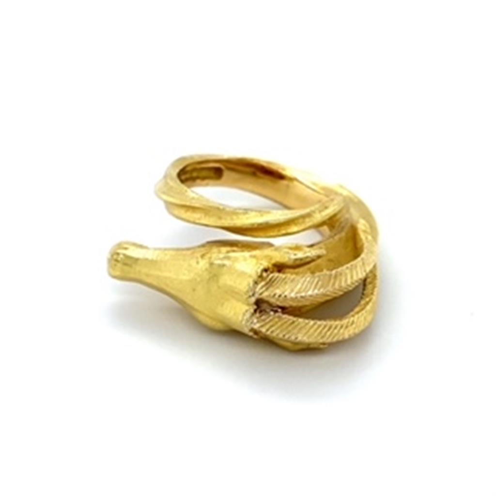 Estate Gazelle Head Ring