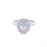 Diamond Semi-Mount Ring