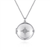 Gabriel & Co. Sterling Silver Treasure Chests Gemstone Necklace