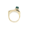 Estate Cabochon Green Tourmaline Ring