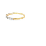 Lady's Yellow 18 Karat Prong Set Wedding/Anniversary Ring Size 6.5 Wit