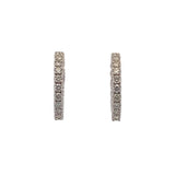 Diamond Inside/Outside Hoop Earrings