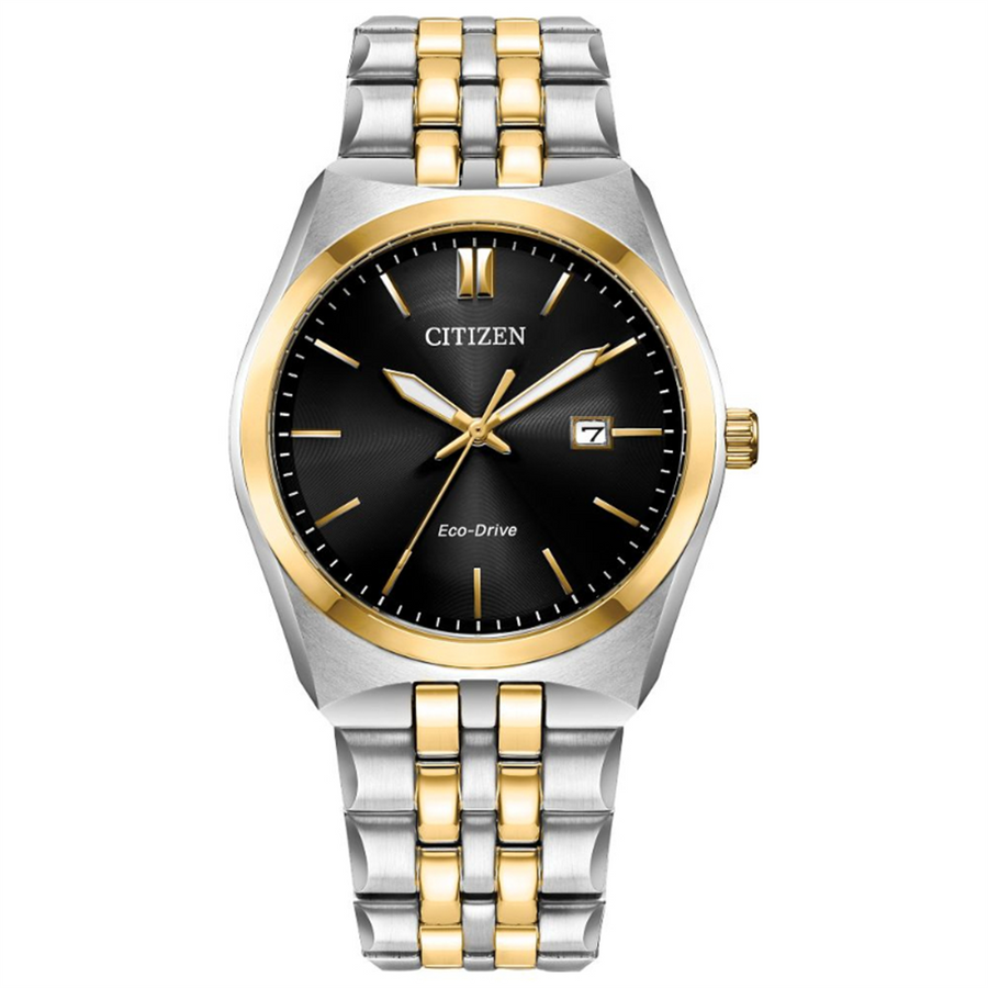 CITIZEN Eco-Drive Quartz Corso Mens Watch Stainless Steel