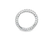 Nelson Lady's White 18 Karat Stretchy Diamond Eternity Wedding/Anniversary Ring