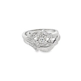 White 14 Karat Vintage Bridal Set