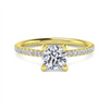 Gabriel & Co. Stasia - 14K Yellow Gold Round Diamond Engagement Ring