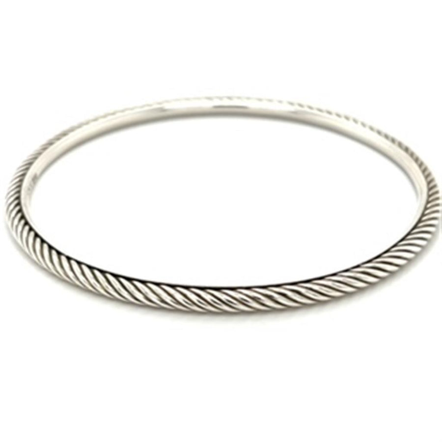 Estate David Yurman Silver Bangle