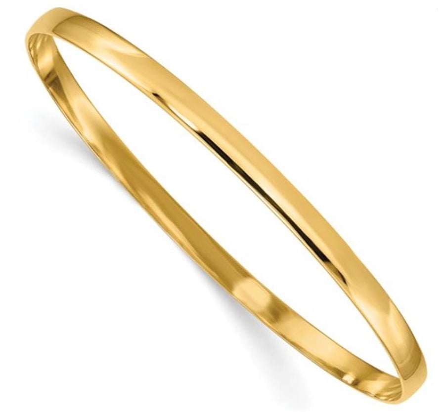 Estate Yellow Gold Bangle Bracelet