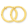 14k Non-Pierced Hoops Earrings