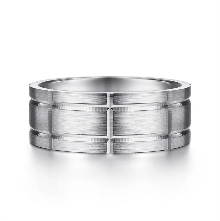 Gold Wedding Bands  -  Men'