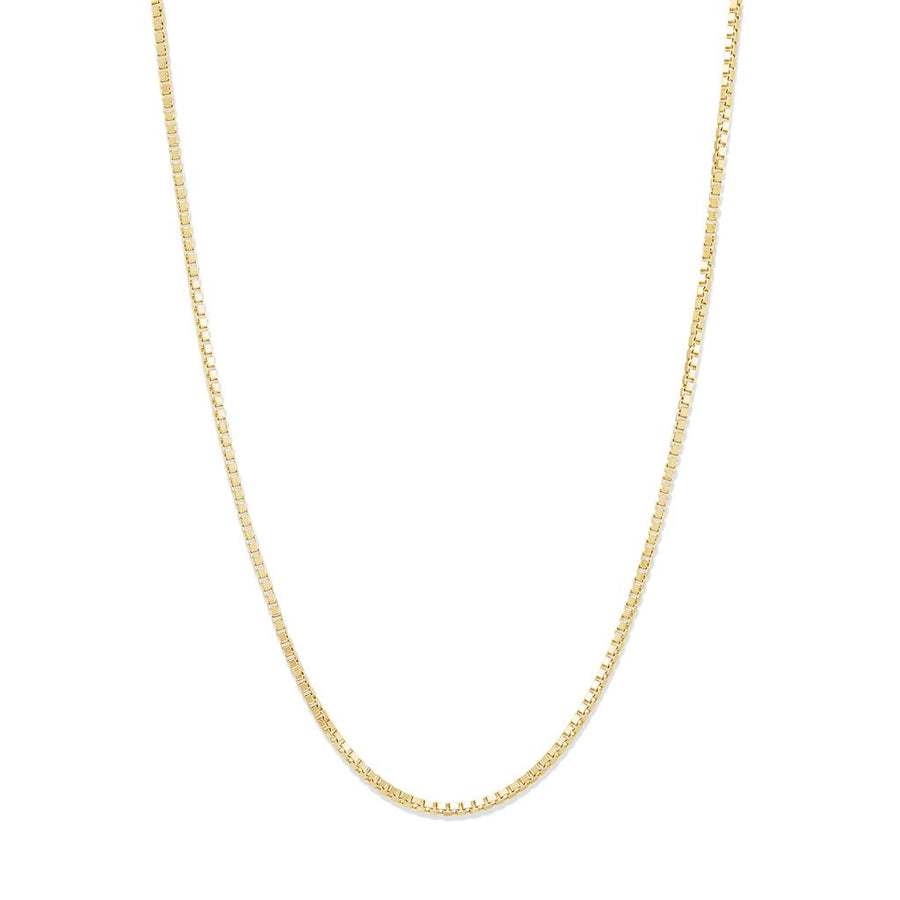 Yellow 14 Karat 1.1mm Solid Box Chain Adj Length 20 Gram Weight: 4.75