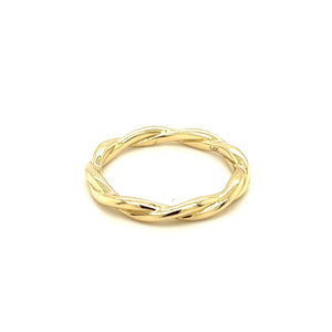 Gold Wedding Bands  -  Women'