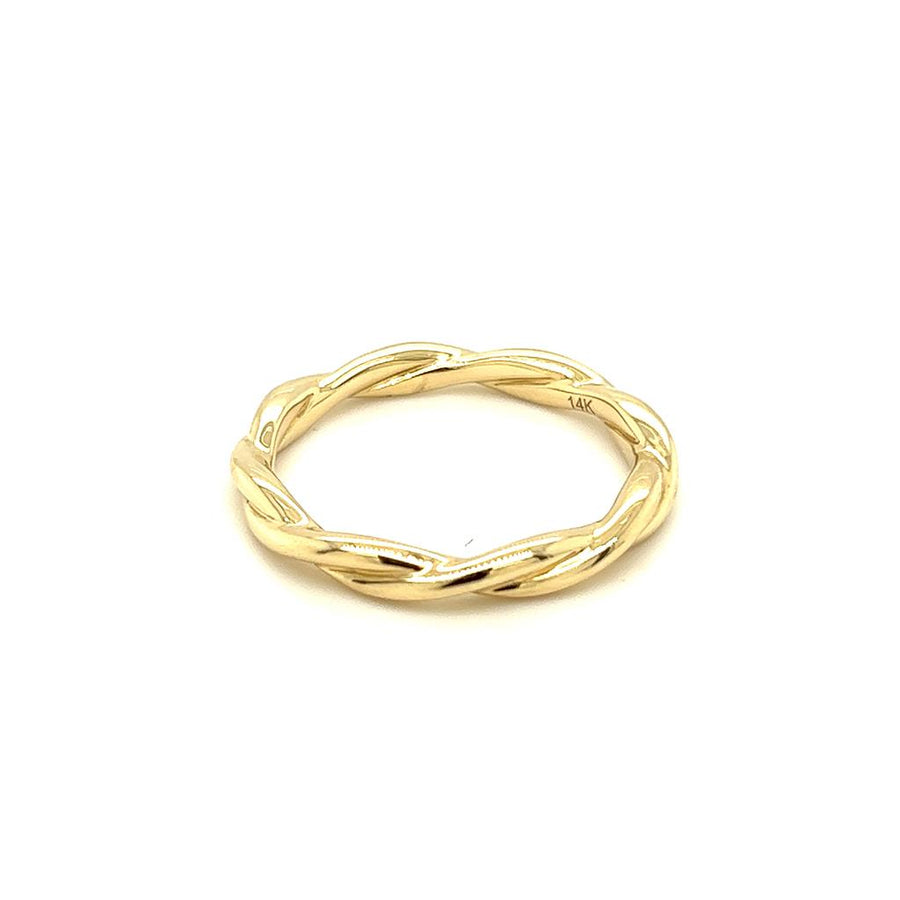 Coast Diamond Twisted Wedding Band