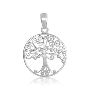 Southern Gates Medium Round Oak Tree Pendant