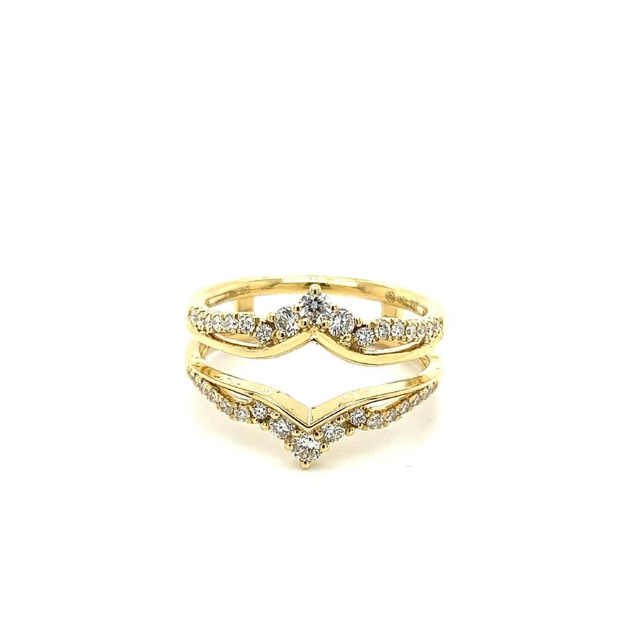 Yellow 18 Karat Tiara Ring Wrap/Guard