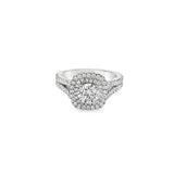Vera Wang Love Round Diamond Engagement Ring