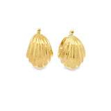 Estate Fancy Hoop Earrings