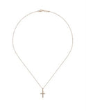 Lady's Rosé 14 Karat Faith Collection Necklace Length 16 With 16 = 0.0