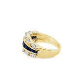 Estate Sapphire Anniversary Band