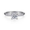 Gabriel & Co. Quinn - Channel Set Diamond Engagement Ring Mounting