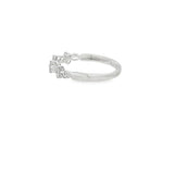 Lady's White 18 Karat Prong Set Wedding/Anniversary Ring Size 6.5 With