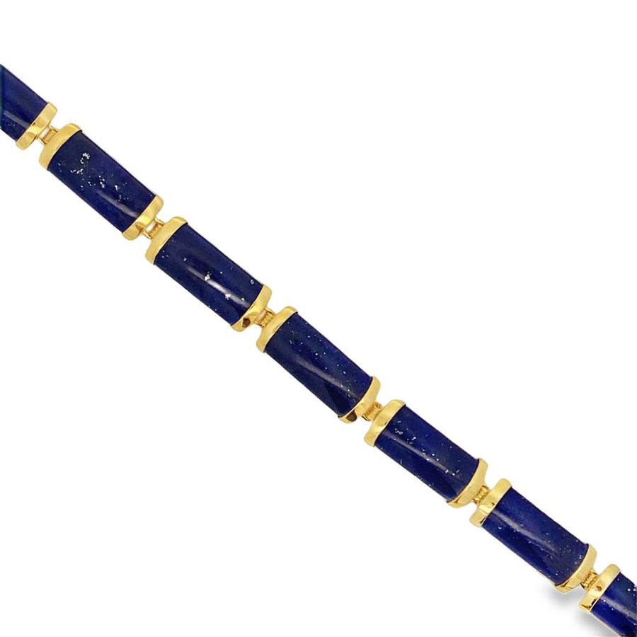 Estate Lapis Station Bracelet