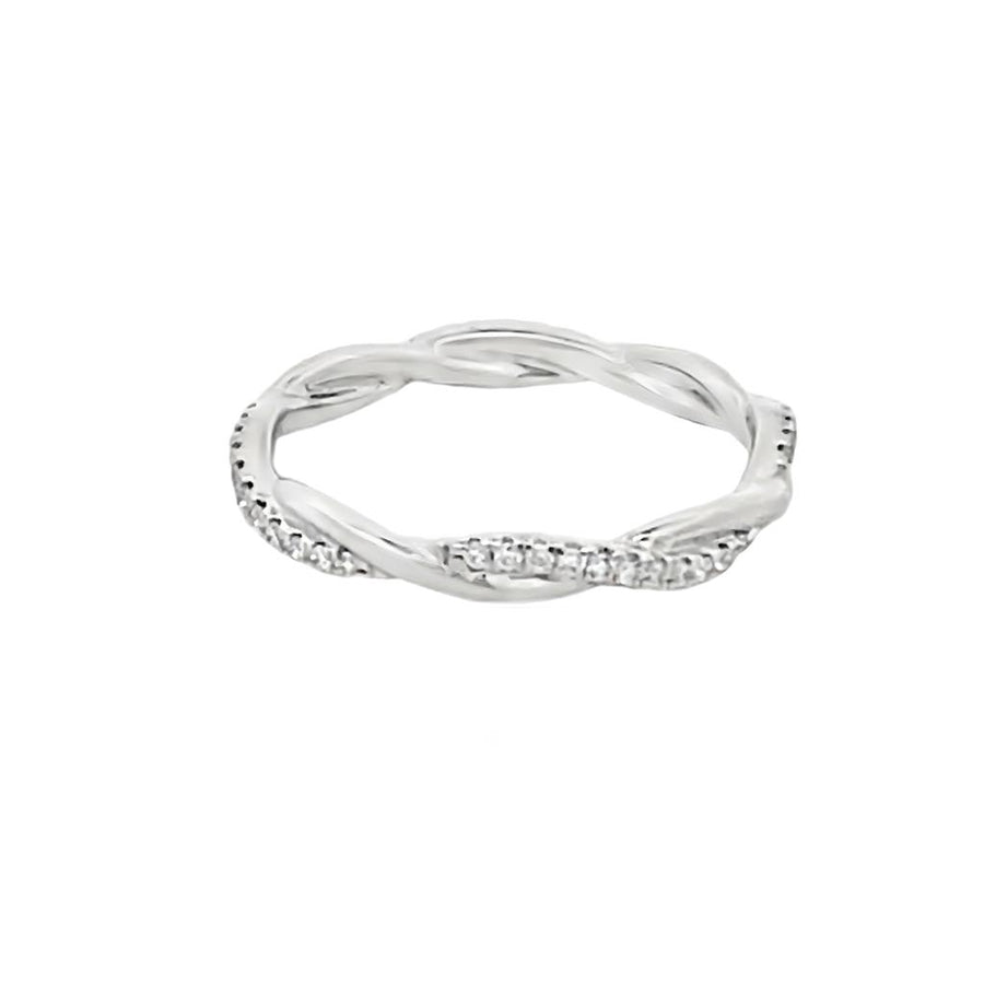 Blue Nile Diamond Twist Eternity Band