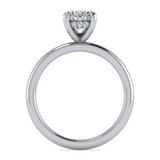 Gabriel & Co. Cari - Hidden Halo Oval Diamond Engagement Ring Mounting