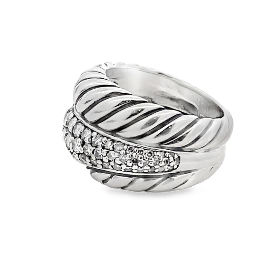 David Yurman Crossover Diamond Ring