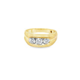 Gent's Three Stone Diamond Band