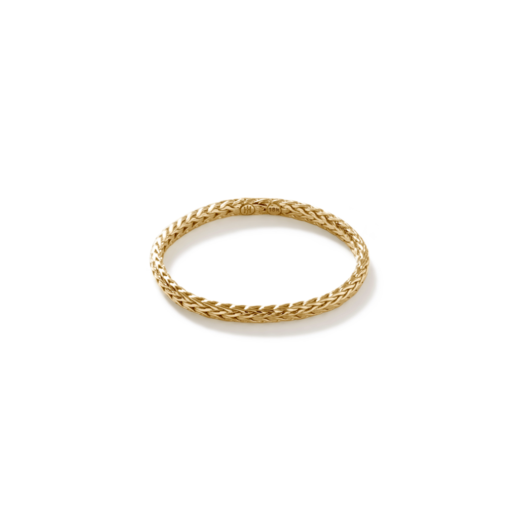 John Hardy Classic Chain 18K Gold 1.8mm Band Ring