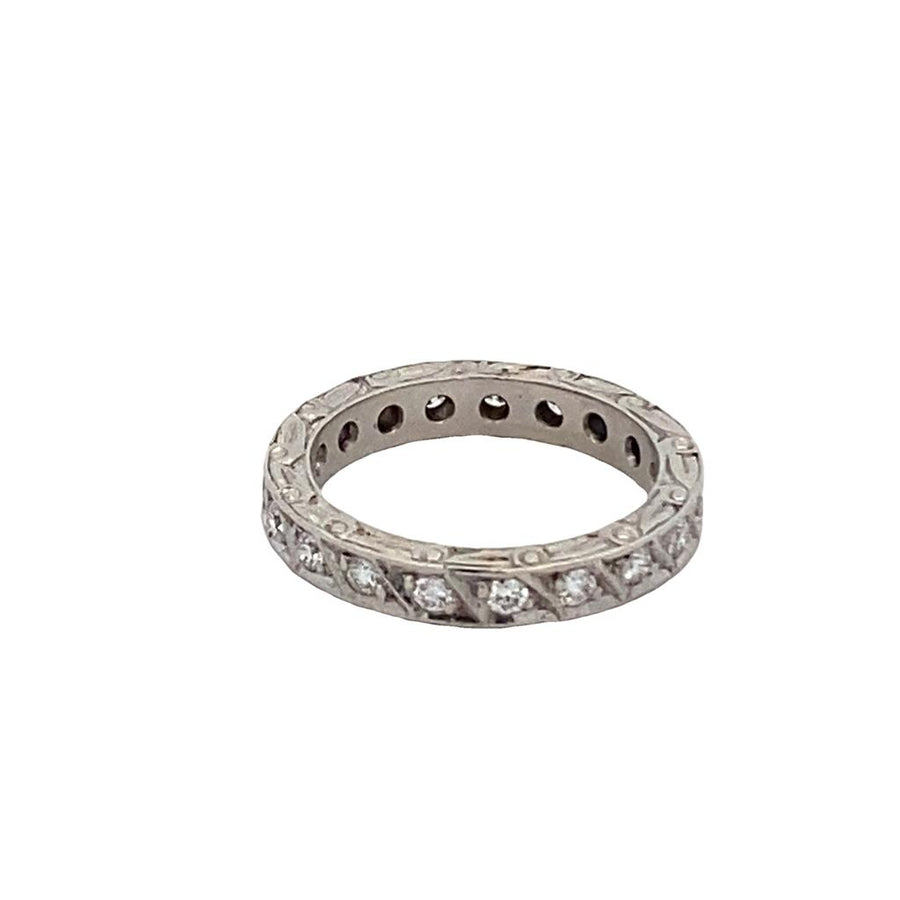 Platinum Eternity Diamond Band