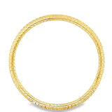 Lady's Yellow 14 Karat Flexible Tennis Bracelet Bracelet Length 7.5 78