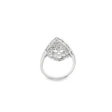 Antique Marquise Diamond Halo Ring